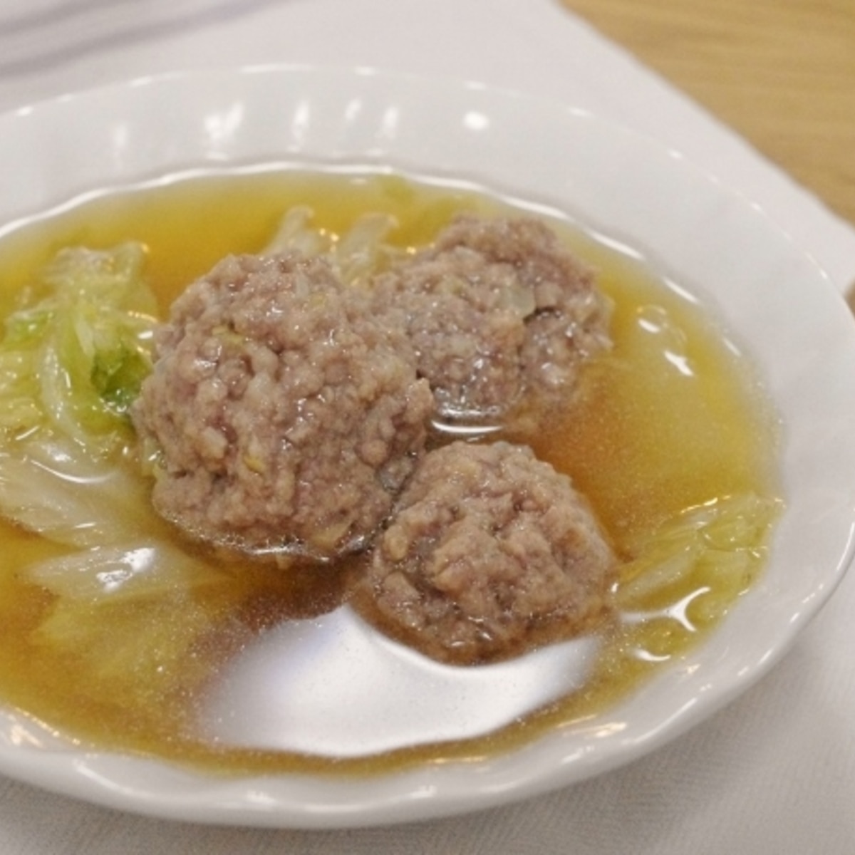 ふわふわ肉団子スープ レシピ 作り方 By Norako 楽天レシピ